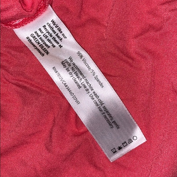 NWT Eileen Fisher Bateau Neck Knee Length Dress - Picture 6 of 9